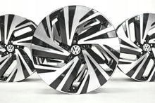 Laden Sie das Bild in den Galerie-Viewer, 4x Alufelge 21 Zoll 9.0" 5x112 42ET Glanz Schwarz 11A601025K VW Id.4 Rim Wheel FEL2844342466fz