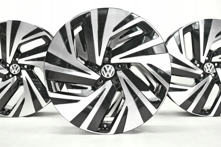 4x Alufelge 21 Zoll 9.0" 5x112 42ET Glanz Schwarz 11A601025K VW Id.4 Rim Wheel FEL2844342466fz