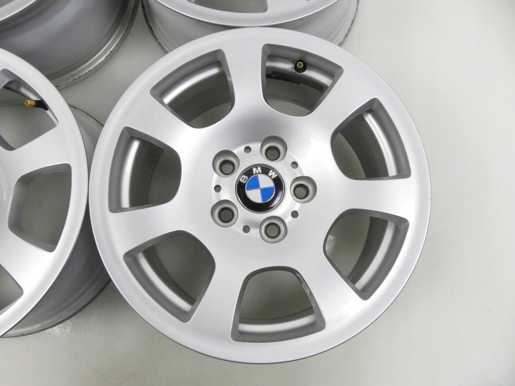 4x Alufelge 16 Zoll 7.0" 5x120 20ET Glanz Silber 6762000 BMW E60 Rim Wheel FEL6534166775lu