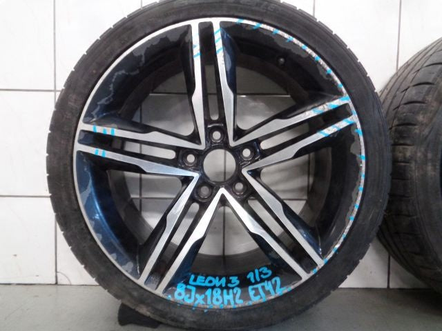 1x Alufelge 18 Zoll 8.0" 5x114.3 Seat Leon Rim Wheel
