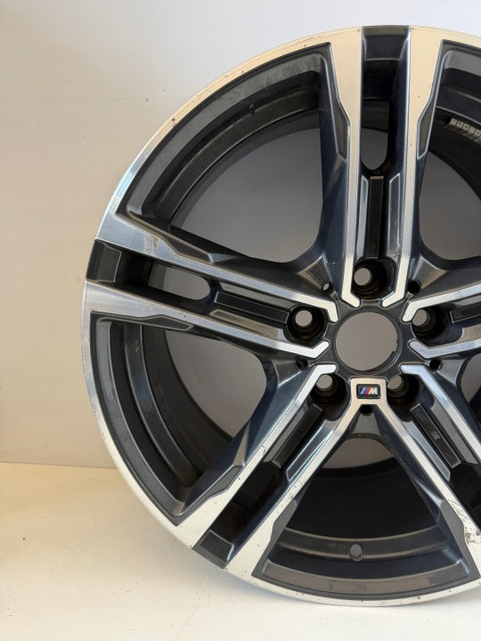 1x Alufelge 18 Zoll 8.0" 5x112 57ET 8092352 BMW F44 1 F40 Rim Wheel FEL6339110230oz