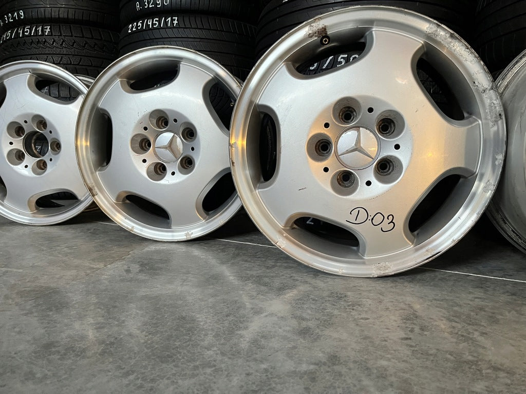 4x Alufelge 16 Zoll 7.5" 5x112 41ET A2104010402 Mercedes-Benz W124 W203 W210 FEL4136213333xt
