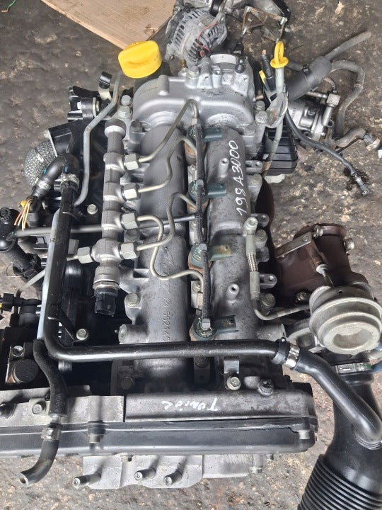 Motor Fiat Bravo II 198A3000 1.6 JTD 105PS 77kW 2009 Diesel Engine Komplett MOT7693208320os