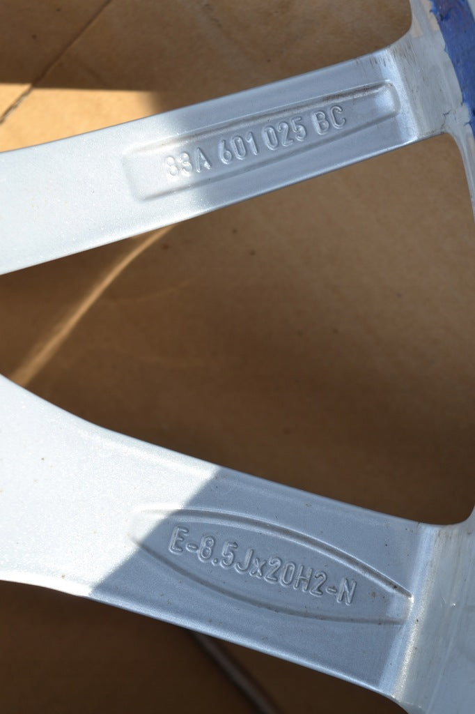 1x Alufelge 20 Zoll 8.5" 5x112 38ET Glanz Silber 83A601025BC Audi Rim Wheel FEL5403289866ox