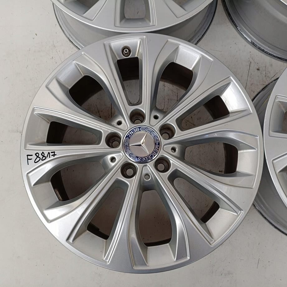 4x Alufelge 17 Zoll 7.0" 5x112 48 5ET A2054018100 Mercedes-Benz W205 Rim Wheel FEL5529040054yu