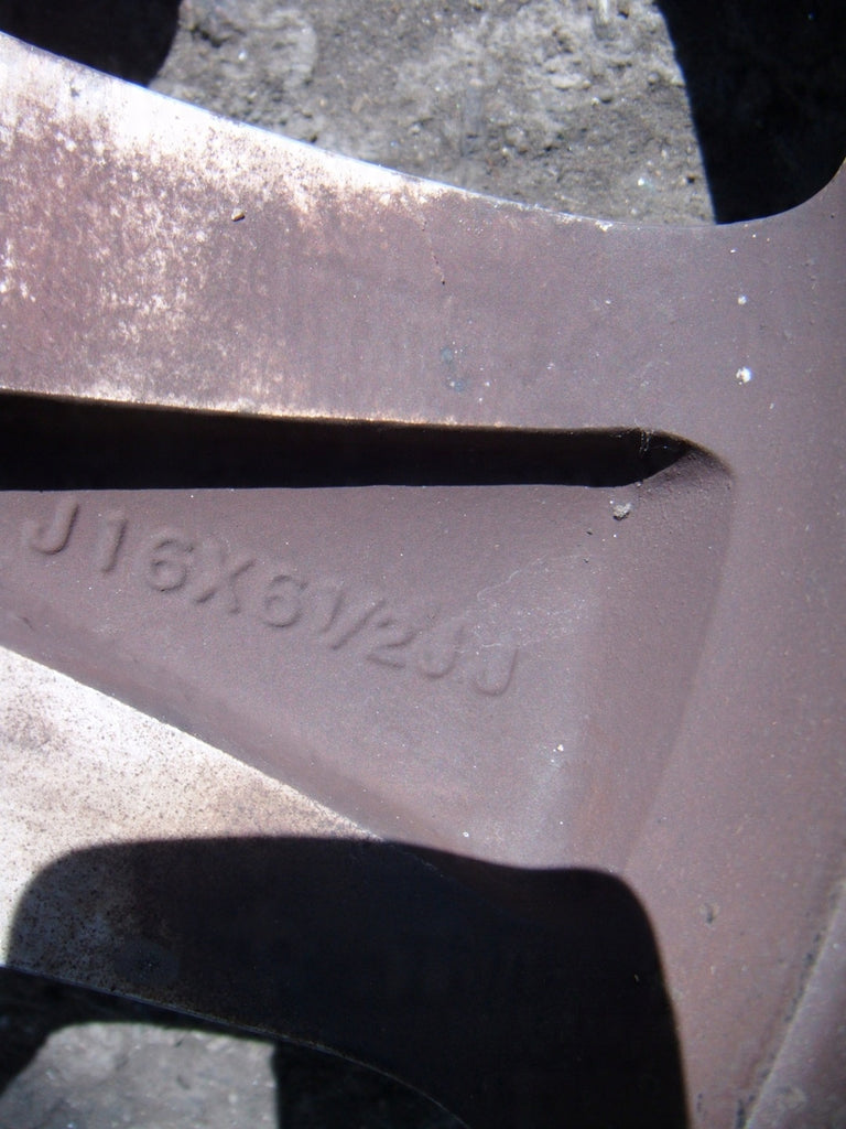 4x Alufelge 16 Zoll 6.5" 5x114.3 Mazda Mpv Rim Wheel