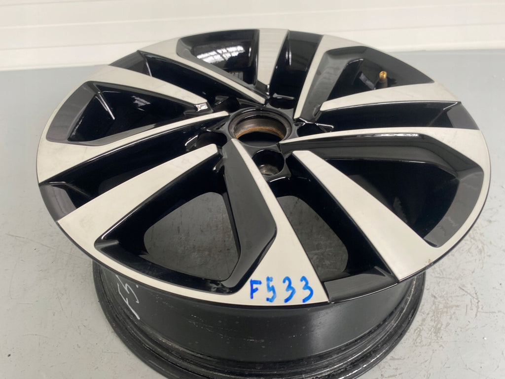 1x Alufelge 16 Zoll 6.5" 5x112 46ET Glanz Schwarz 5G0601025 VW Golf Vii FEL9769203165fz