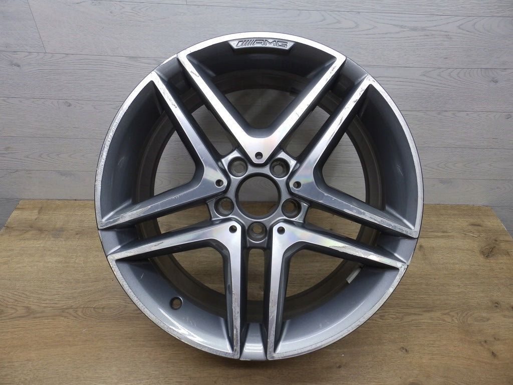 1x Alufelge 18 Zoll 8.0" 5x112 48ET A17664010000 Mercedes-Benz Amg Rim Wheel FEL1530603334oh