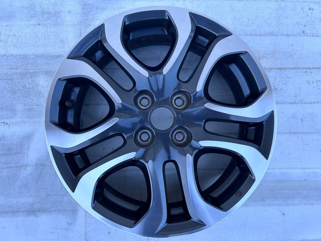 1x Alufelge 16 Zoll 5.5" 4x100 40ET 9965445560 Mazda 2 Dj Rim Wheel