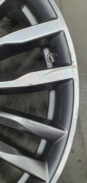 1x Alufelge 19 Zoll 8.5" 5x120 47ET Glanz Silber BMW F36 3 F30 F32 F31 F33 Mg 6 FEL2934454787di