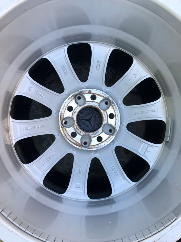 4x Alufelge 18 Zoll 8.0" 5x112 56ET Silber A1664011102 Mercedes-Benz Rim Wheel FEL7301771604db