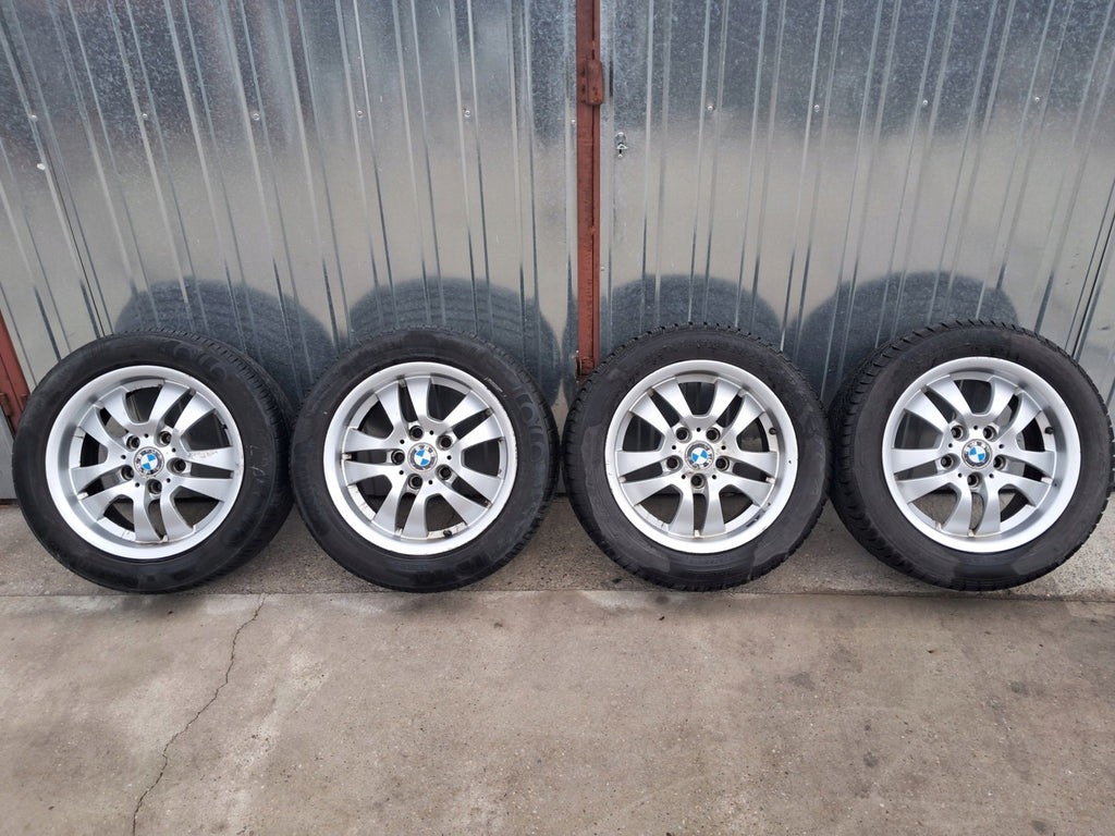 4x Alufelge 16 Zoll 7.0" 5x120 34ET Glanz Silber 6775593 BMW E36 E46 E91 E90 E87 FEL7367579506iv
