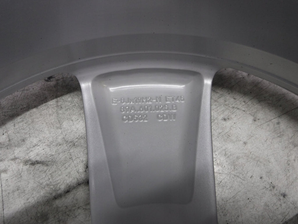 1x Alufelge 19 Zoll 8.0" 5x112 45ET Silber 601025B Audi E-Tron Rim Wheel FEL8970335555fh