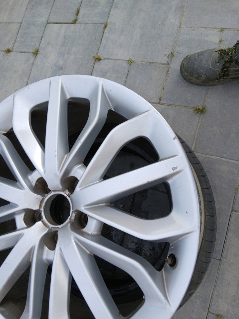 1x Alufelge 19 Zoll 8.5" 5x112 45ET Glanz Silber 4G0601025BQ Audi A6 C7 FEL3725096224ru