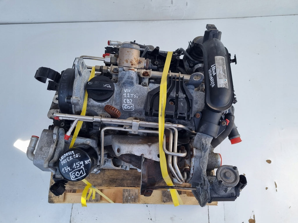 Motor VW Touran CBZB 1.2 TSI 105PS 77kW 134TKm 2003 Benzin Engine Komplett
