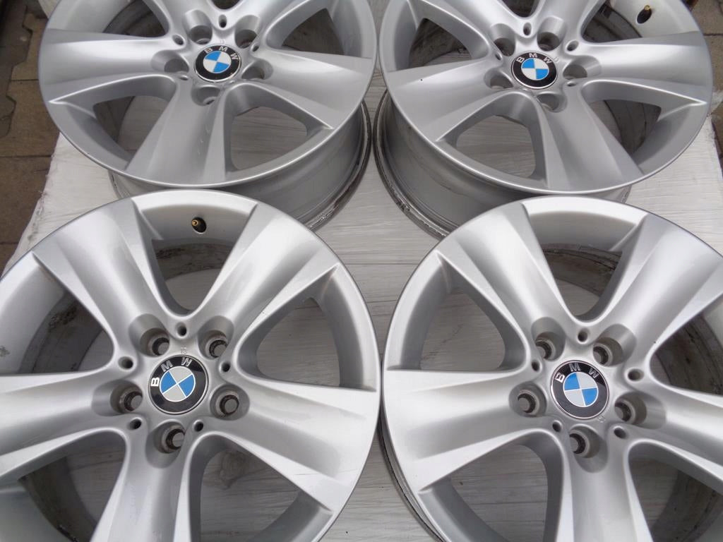 4x Alufelge 17 Zoll 8.0" 5x120 30ET Glanz Silber 6790172 BMW F11 F10 F12 F13 FEL1934936595wa