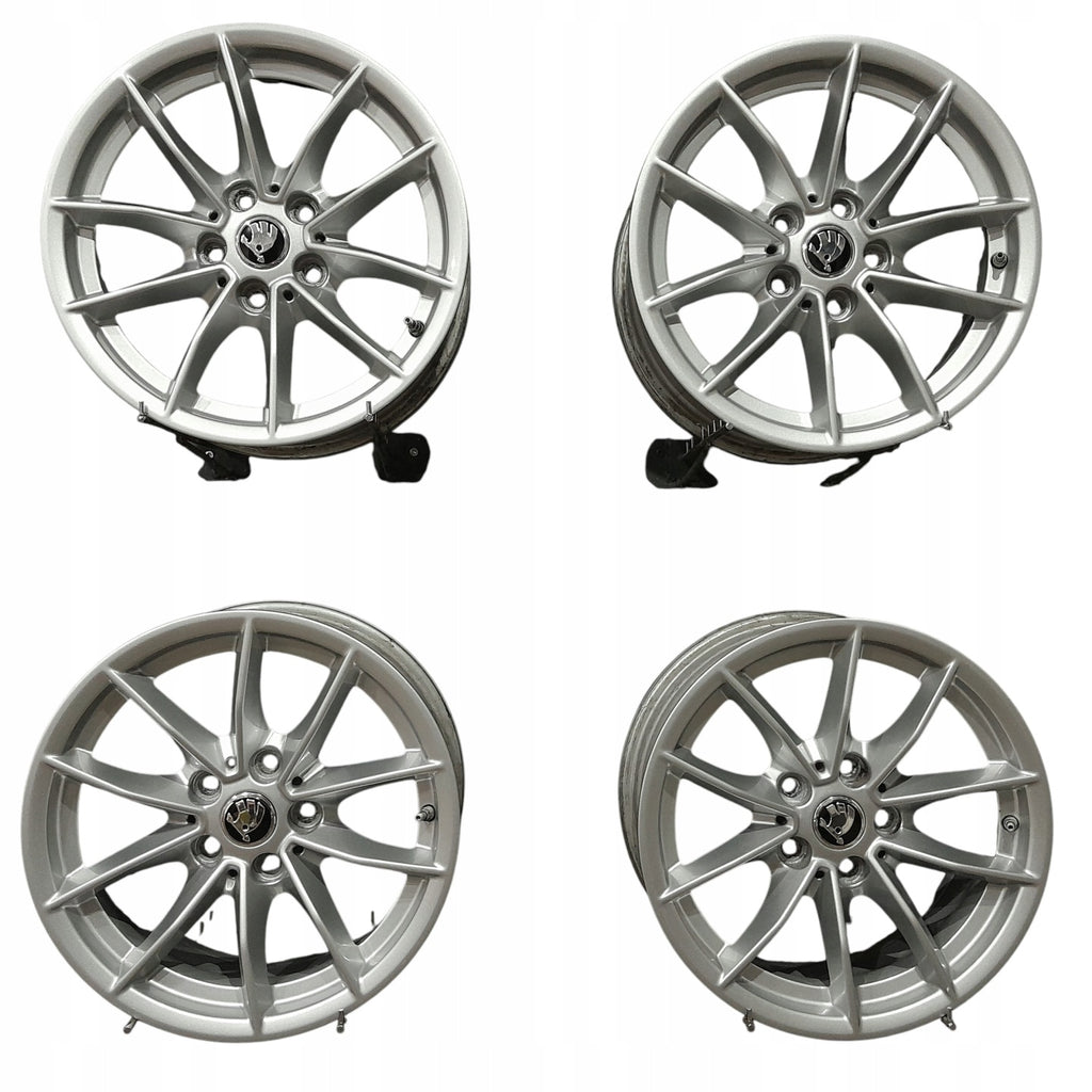 4x Alufelge 16 Zoll 6.5" 5x112 22ET Audi I Rim Wheel FEL4071911862ww