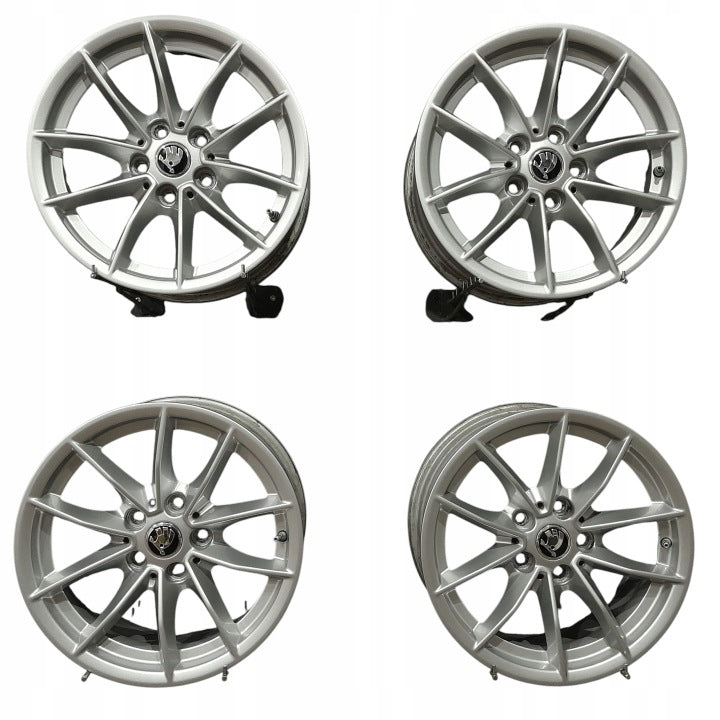 4x Alufelge 16 Zoll 6.5" 5x112 22ET Audi I Rim Wheel FEL4071911862ww