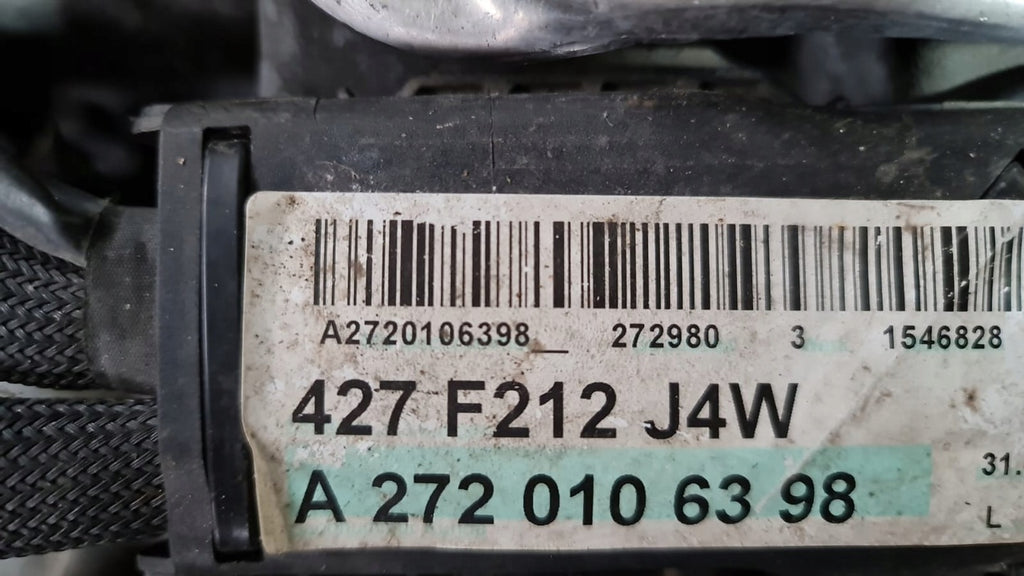 Motor Mercedes-Benz 272980 110TKm Benzin Engine Unkomplett