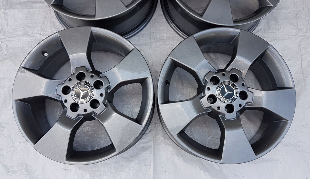 4x Alufelge 17 Zoll 7.5" 5x112 47ET A2044013602 Mercedes-Benz W205 W204