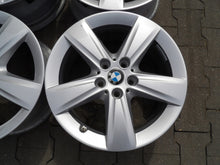 Laden Sie das Bild in den Galerie-Viewer, 4x Alufelge 17 Zoll 7.5" 5x112 54ET Glanz Silber BMW Rim Wheel FEL9222215777va