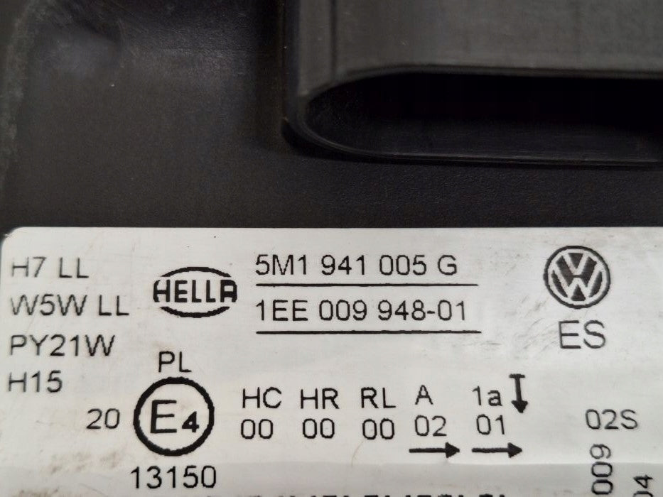 Frontscheinwerfer VW Golf Plus 5M1941005G 5M1941006G Rechts oder Links SCH3322755314xq