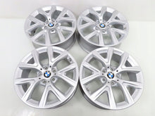 Laden Sie das Bild in den Galerie-Viewer, 4x Alufelge 17 Zoll 6.5" 5x112 39ET Glanz Silber 6856076 BMW F39 X1 F48 FEL1422649351td