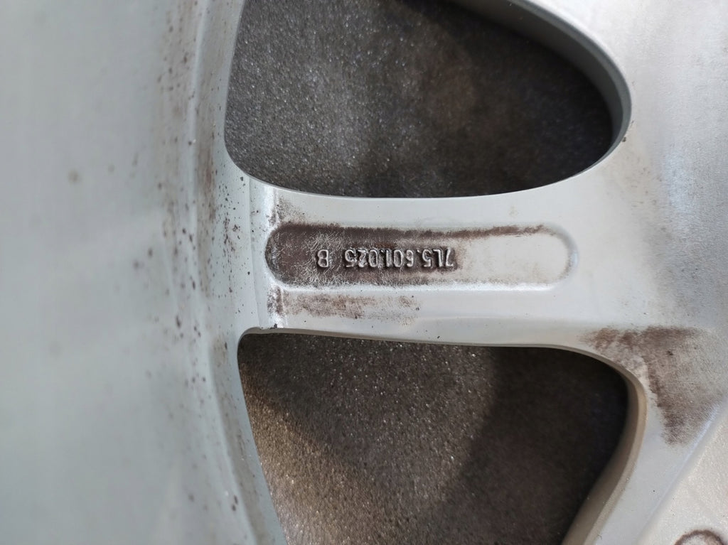 1x Alufelge 19 Zoll 9.0" 5x130 60ET Glanz Silber 7L5601025B Porsche Cayenne FEL6668937822pr