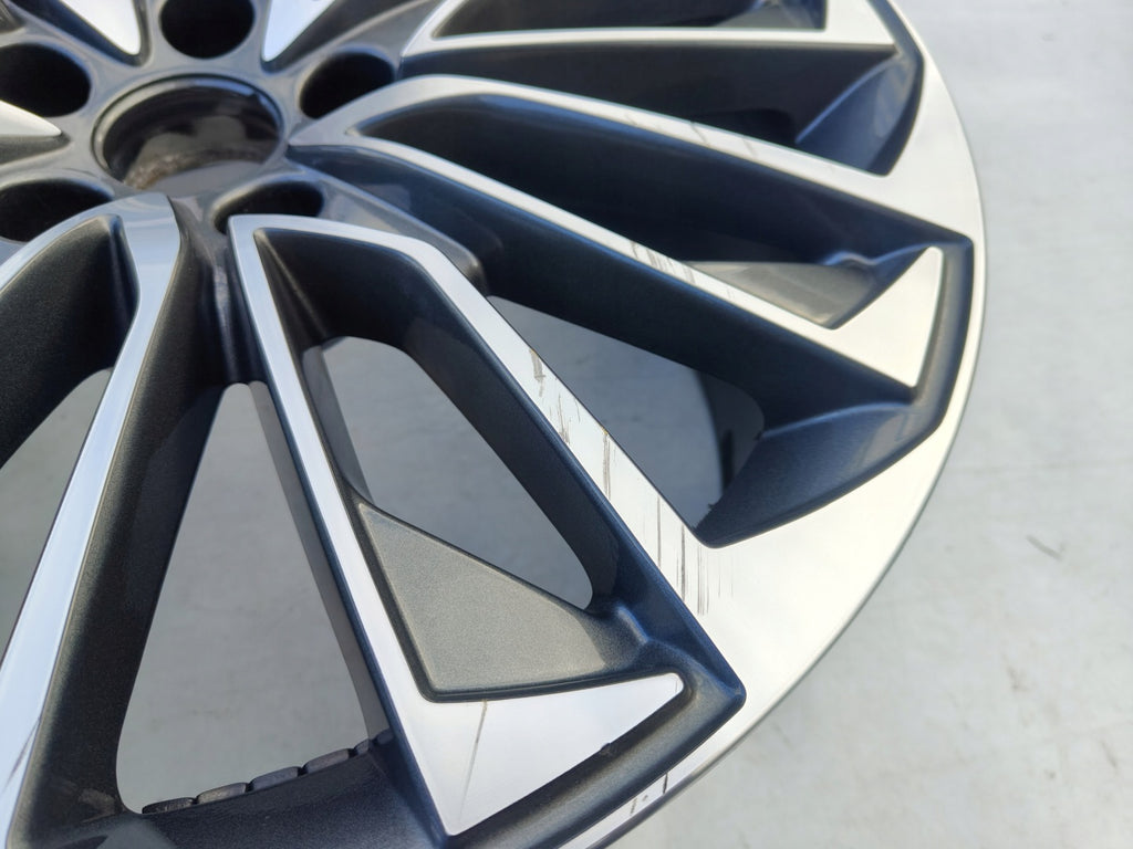 1x Alufelge 19 Zoll 8.5" 5x112 40ET Glanz Graphit 4K0601025BD Audi A6 C8 Mg FEL9871060364qb