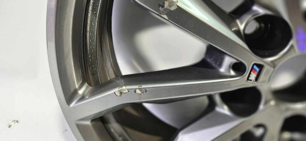 1x Alufelge 18 Zoll 6.5" 5x112 41ET Glanz 6877550 BMW F39 X1 F48 Rim Wheel FEL1264133970js