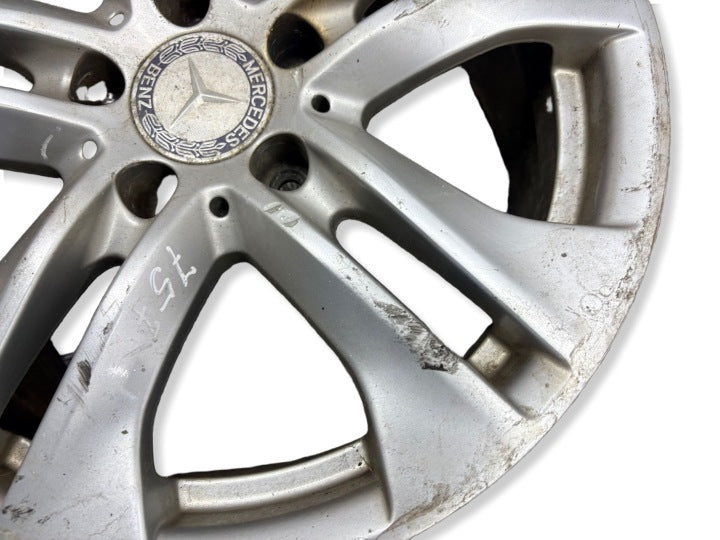 1x Alufelge 17 Zoll Grau A2124010902 Mercedes-Benz W212 Rim Wheel FEL2120054915ht