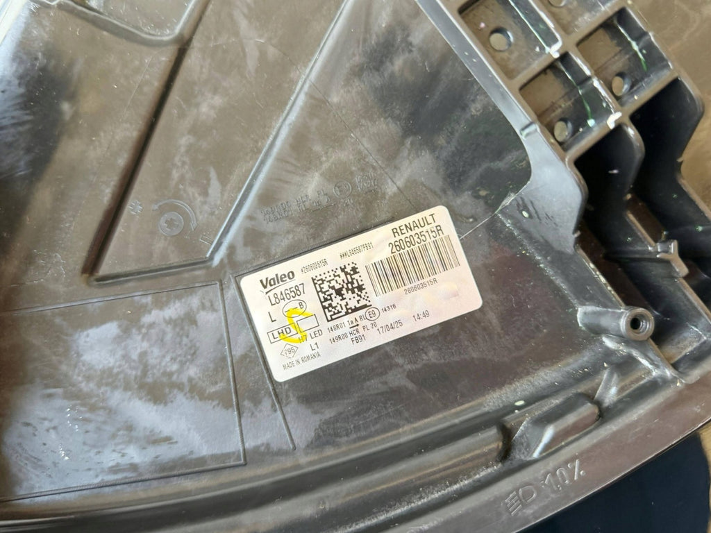 Frontscheinwerfer Dacia Duster 260603515R Links Scheinwerfer Headlight SCH2197966568bg