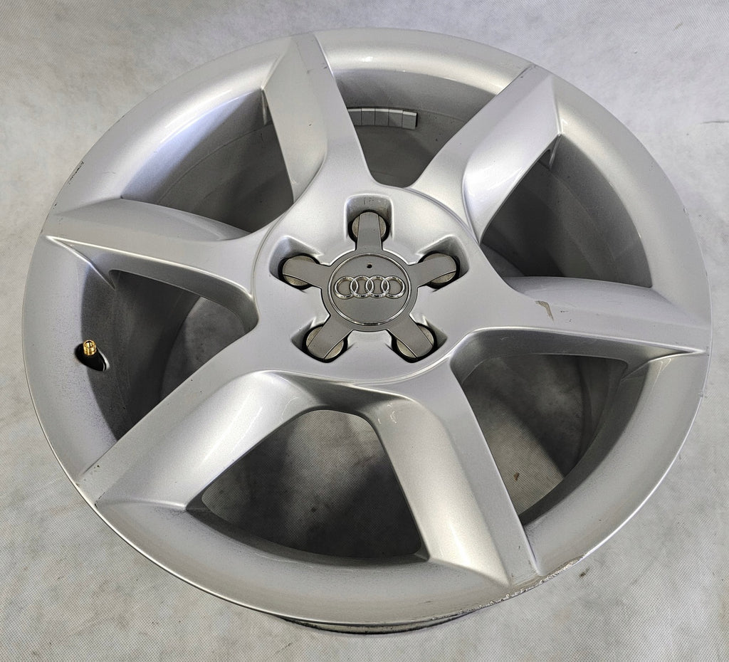 1x Alufelge 17 Zoll 8.0" 5x112 26ET Glanz Silber 8T0601025 Audi A5 Rim Wheel