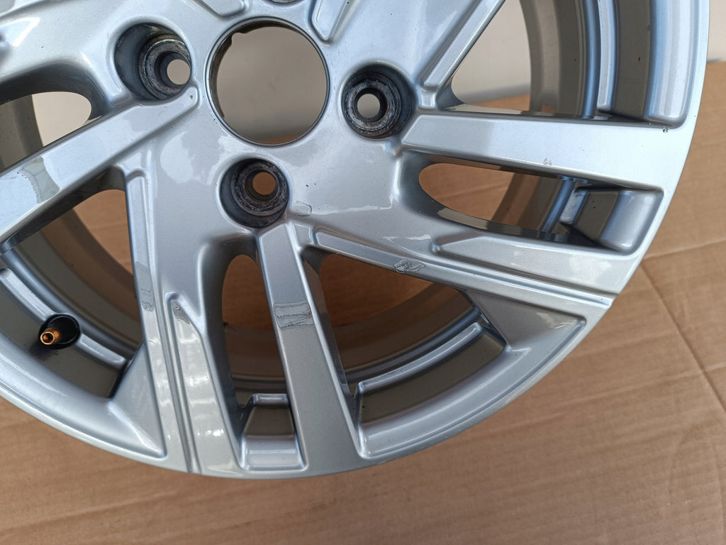 1x Alufelge 16 Zoll 6.5" 4x108 38ET 9825165280 Peugeot Rim Wheel