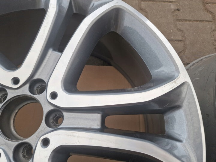 1x Alufelge 21 Zoll 9.0" 5x112 Glanz A1664012702 Mercedes-Benz Gle W166 FEL4844752662nv