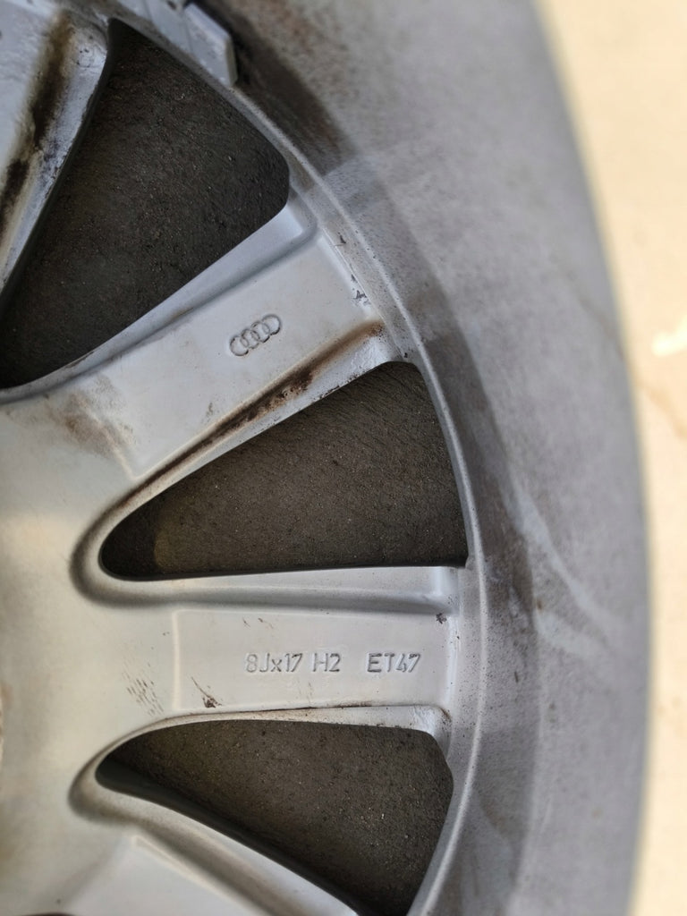 4x Alufelge 17 Zoll 8.0" 5x112 47ET 8K0601025BC Audi A4 A3 Rim Wheel FEL7006973029sc