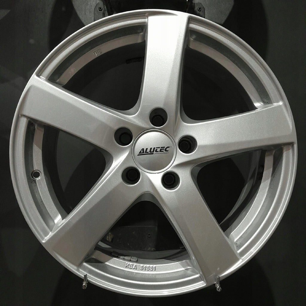 4x Alufelge 17 Zoll 7.0" 5x112 48 5ET Glanz Silber Seat Leon Rim Wheel FEL7685856827ft