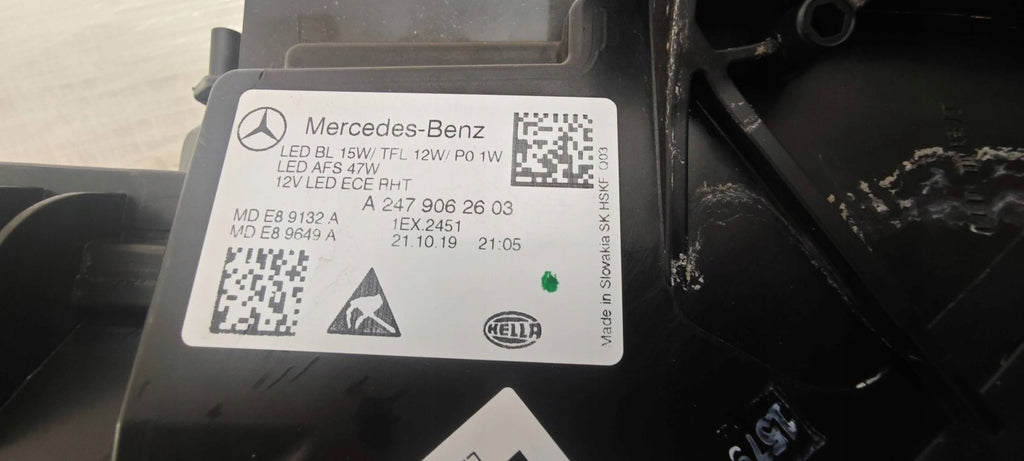 Frontscheinwerfer Mercedes-Benz W247 A2479062603 LED Rechts Headlight SCH1600053253fu