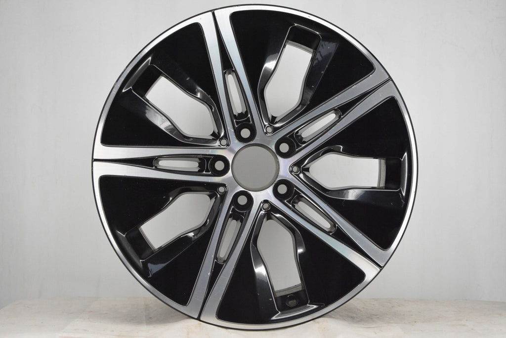 1x Alufelge 18 Zoll 8.5" 5x112 56ET Glanz Schwarz A2054018300 Mercedes-Benz A205