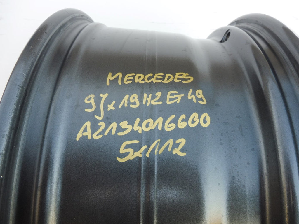 1x Alufelge 19 Zoll 9.0" 5x112 49ET A2134016600 Mercedes-Benz Amg Rim Wheel FEL3590400677du