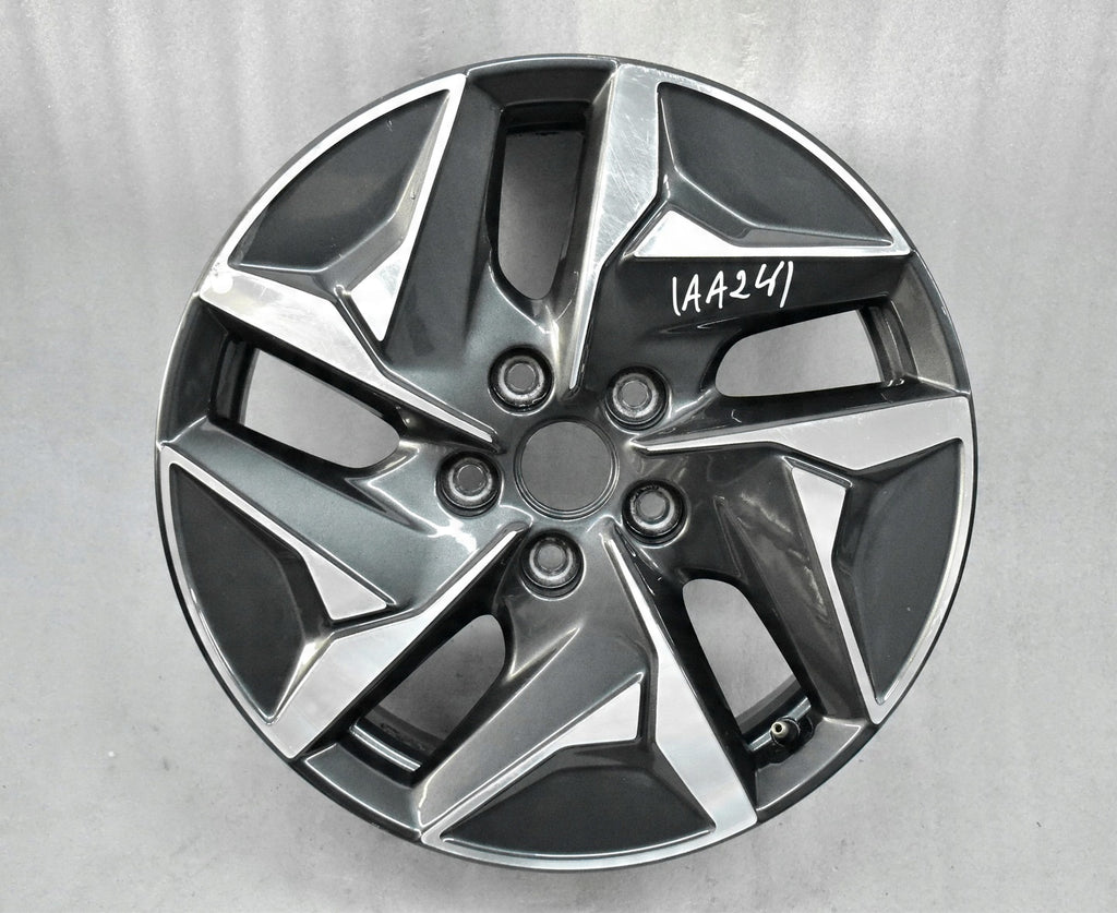 1x Alufelge 17 Zoll 7.0" 5x114.3 47ET Glanz Graphit 52910-P4110 Kia Sorento Mg