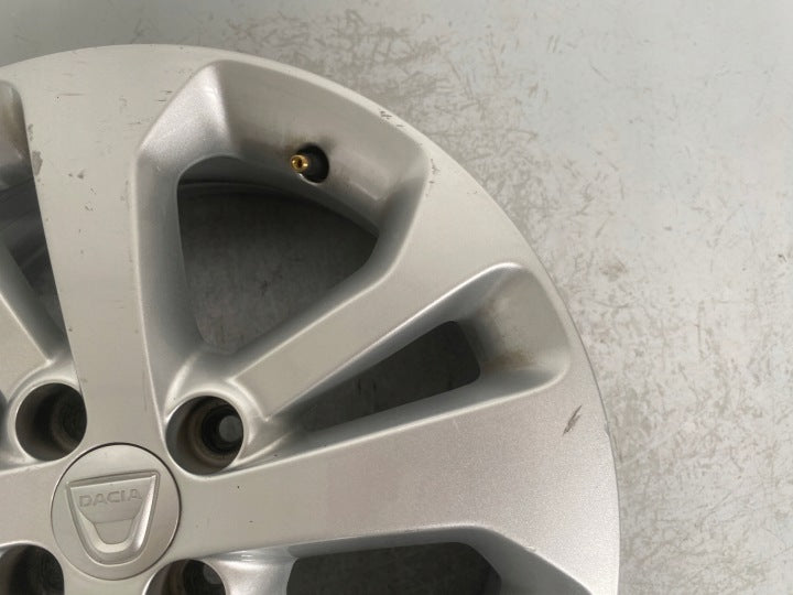 1x Alufelge 16 Zoll 6.0" 4x100 40ET Glanz Silber 403006627R Dacia Dokker FEL2064291641sb