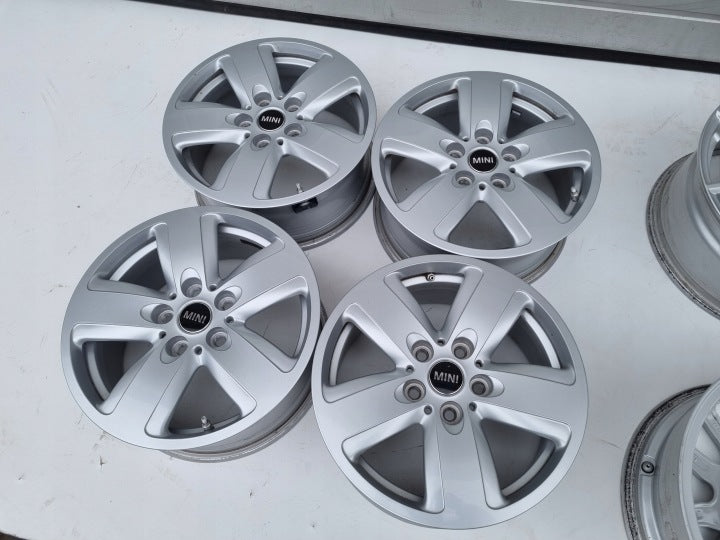 4x Alufelge 16 Zoll 7.0" 5x112 52ET 6856043 Mini Rim Wheel FEL3374037159pd