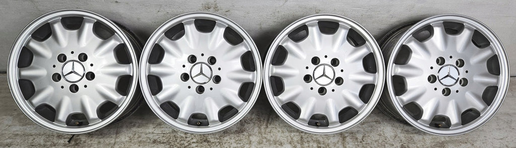 4x Alufelge 15 Zoll 6.5" 5x112 37ET A2104010502 Mercedes-Benz W210 W169 FEL4199440650cf