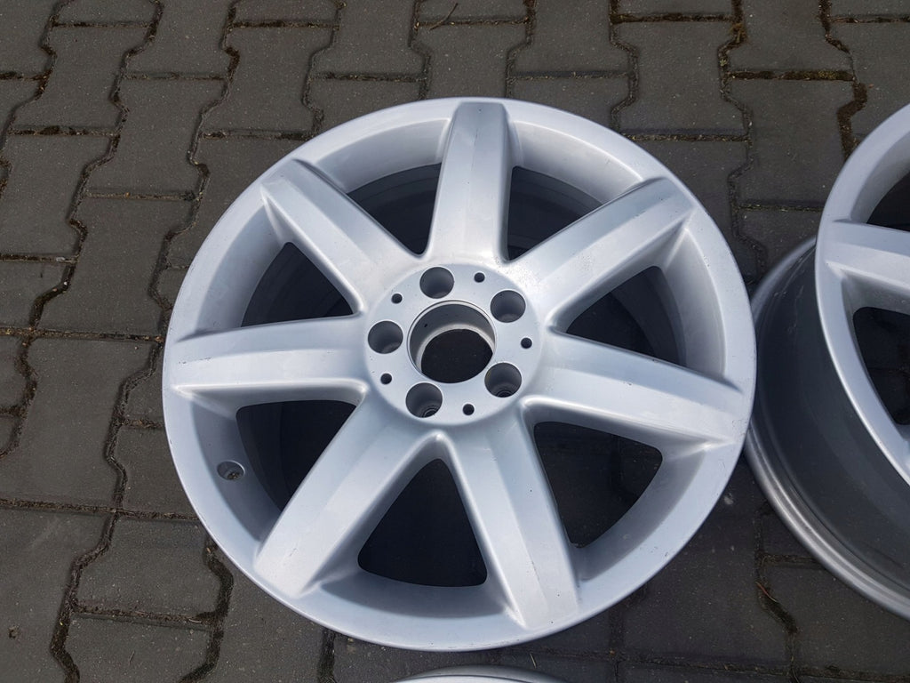 4x Alufelge 17 Zoll 8.5" 5x112 35ET Matt Silber A2304010902 Mercedes-Benz Sl FEL5721617314fj