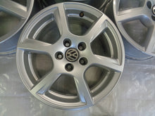 Load image into Gallery viewer, 4x Alufelge 15 Zoll 6.0" 5x100 40ET Glanz Silber 6R0601025C Audi I Ibiza Polo FEL2978586946jk