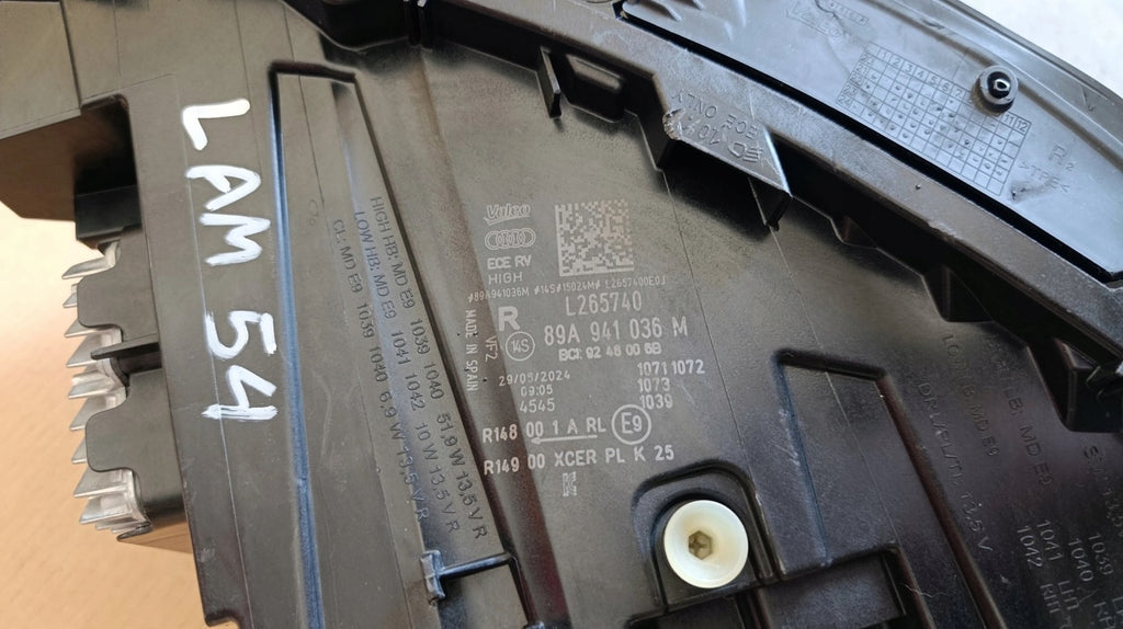 Frontscheinwerfer Audi E-Tron 89A941036M Rechts Scheinwerfer Headlight SCH2905019303wv