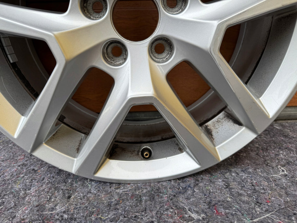 1x Alufelge 18 Zoll 7.5" 5x108 55ET Glanz Silber 31445568 Volvo Xc60 Ii