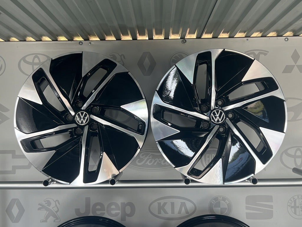 4x Alufelge 19 Zoll 8.0" 5x112 45ET Glanz Schwarz 11A601025 VW Id.3 Id.5 Id.4 FEL1967323813sy
