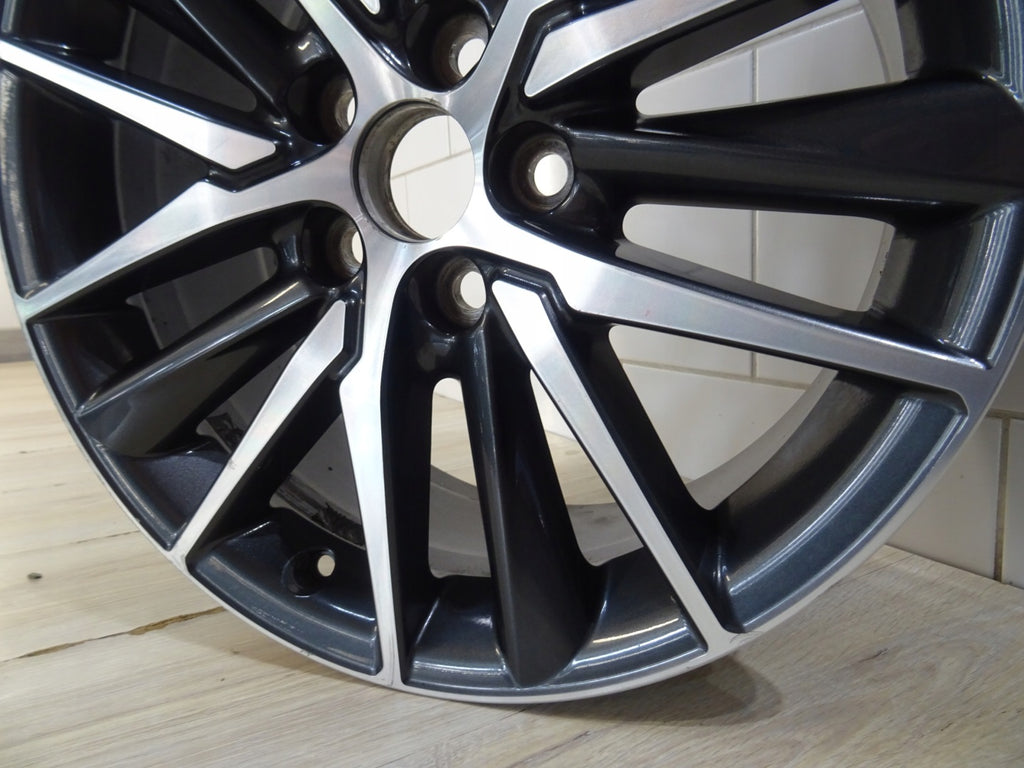1x Alufelge 18 Zoll 8.0" 5x114.3 50ET Glanz Schwarz 0072762017 Mg Camry FEL2141308605vt